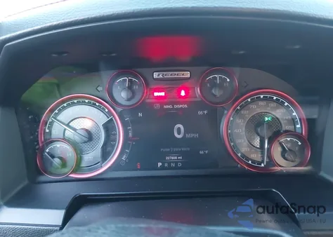 2016 Ram 1500 Rebel z USA, uszkodzony, nr VIN 1C6RR7YT0GS296843